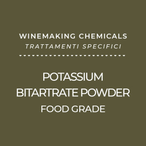 Potassium Bitartrate Powder, Food Grade